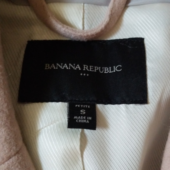 BANANA REPUBLIC Melton Wrap coat. New, unworn. PS - Picture 2 of 9